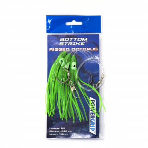 Сабики Bottom Strike Rigged Octopus #8/0 0.80mm Fl.Chartreuse